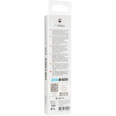 Кабель USB-C Gelius Full Silicon Type-C to Type-C Yellow/Blue (GP-UCN001CC)