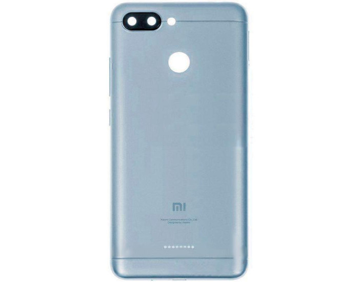 Задняя крышка корпуса для Xiaomi Redmi 6, синяя