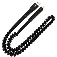 Кабель USB Gelius Pro Spring GP-UC101 Type-C (2.4A) (Чорний \ Black)