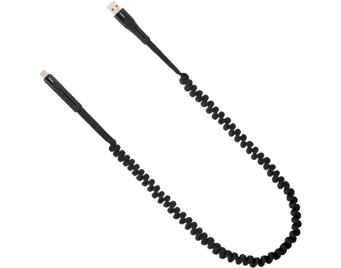 Кабель USB Gelius Pro Spring GP-UC101 Type-C (2.4A) (черный  Black)