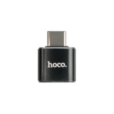 Переходник OTG Hoco UA5 Type-C to USB, черный