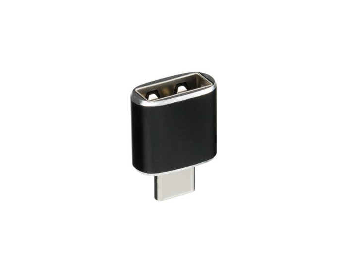 Переходник OTG Hoco UA5 Type-C to USB, черный