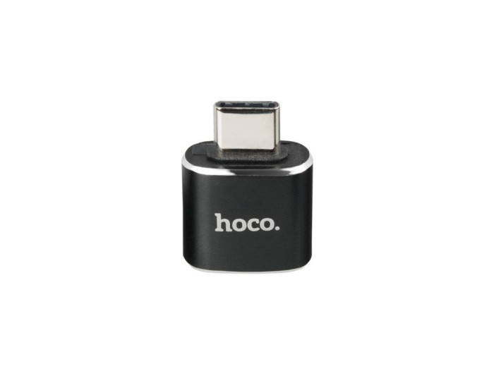 Переходник OTG Hoco UA5 Type-C to USB, черный