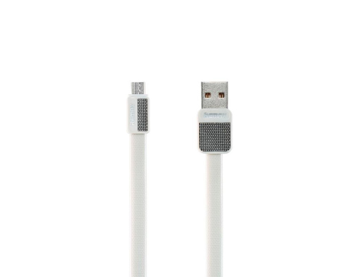 Кабель USB Remax RC-044m Platinum USB to Micro (2.1A/1m) White