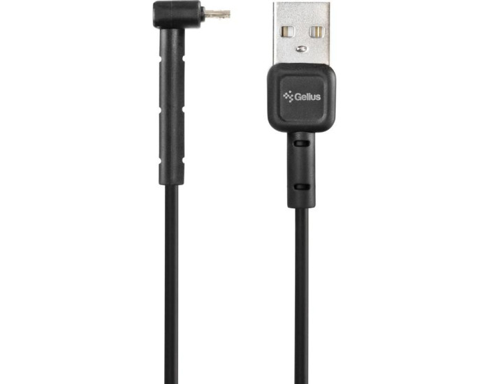 Кабель USB Gelius Pro Angle USB to Micro (Black)