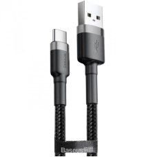 Кабель USB Baseus Cafule Type-C (CATKLF-AG1) (0.5m) Black