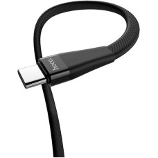 Кабель USB Hoco S4 with Display USB to Type-C (1m) черный