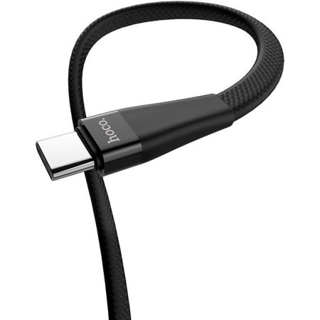 Кабель USB Hoco S4 with Display  type-C 1m (черный \ Black)
