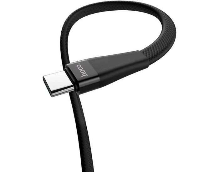 Кабель USB Hoco S4 with Display USB to Type-C (1m) черный