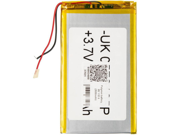 Аккумулятор универсальный внутренний, 65*110*4 (3500mAh)