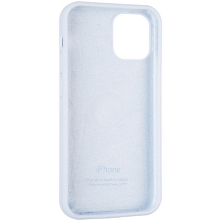 Чехол-силикон оригинал Full Soft Matte iPhone 12 Mini Lilac (Класс B)