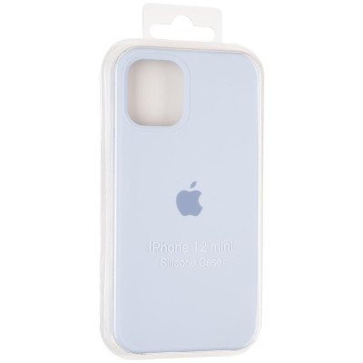 Чехол-силикон оригинал Full Soft Matte iPhone 12 Mini Lilac (Класс B)