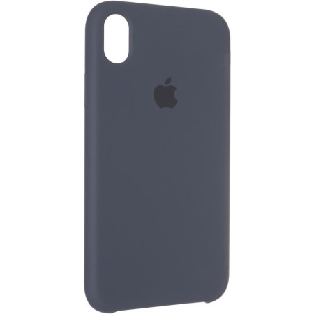 Чехол-силикон оригинал Soft Matte iPhone X Midnight Blue