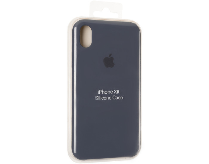 Чехол-силикон оригинал Soft Matte iPhone X Midnight Blue