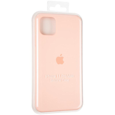 Чехол-силикон оригинал Full Cover Soft Matte iPhone 11 Pro Max Grapefruit