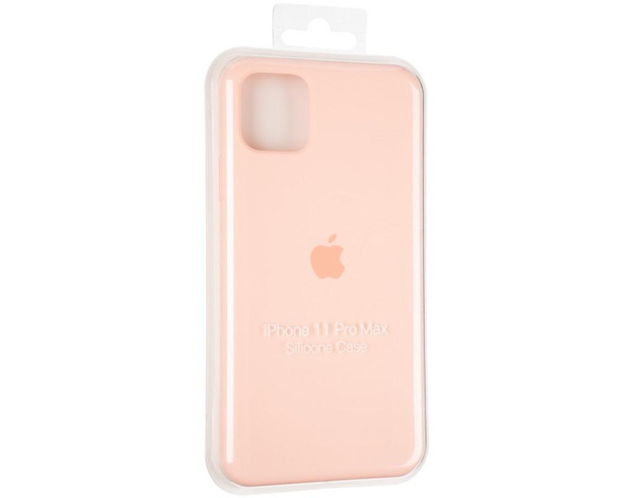 Чехол-силикон оригинал Full Cover Soft Matte iPhone 11 Pro Max, Grapefruit
