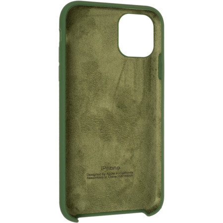 Чехол-силикон оригинал Soft Matte iPhone XR Army Green