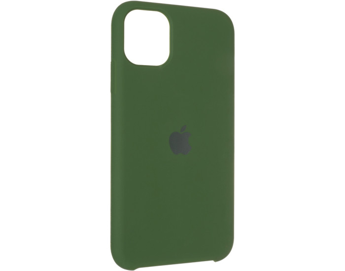 Чехол-силикон оригинал Soft Matte iPhone XR, Army green