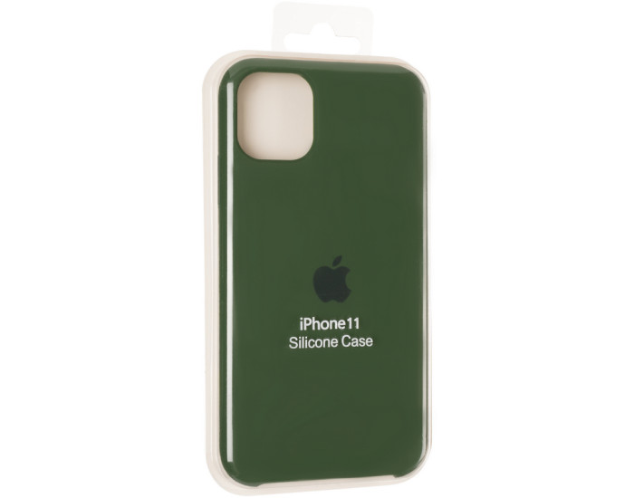 Чехол-силикон оригинал Soft Matte iPhone XR, Army green