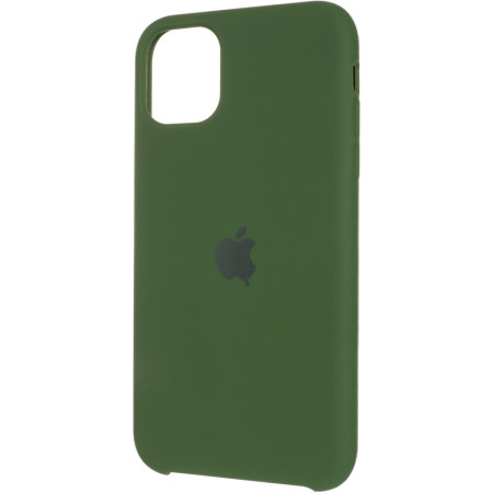 Чехол-силикон оригинал Soft Matte iPhone XR Army Green