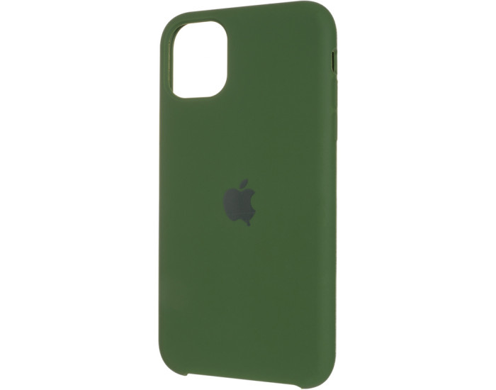 Чехол-силикон оригинал Soft Matte iPhone XR, Army green