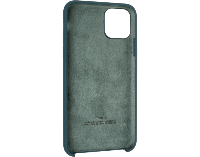 Чехол-силикон оригинал Soft Matte iPhone 11 Pro Deep Lake Blue