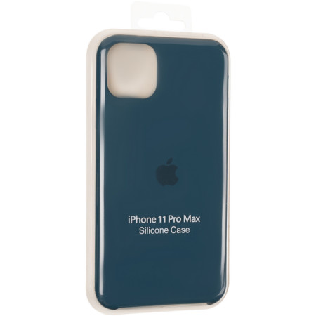 Чехол-силикон оригинал Soft Matte iPhone 11 Pro Denim Blue