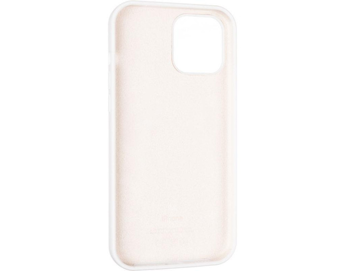 Чехол-силикон оригинал Full Soft Matte iPhone 12 Pro Max, White