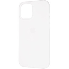 Чехол-силикон оригинал Full Soft Matte iPhone 12 Pro Max, White