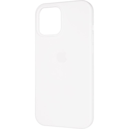 Чехол-силикон оригинал Full Soft Matte iPhone 12 Pro Max White (Класс А)