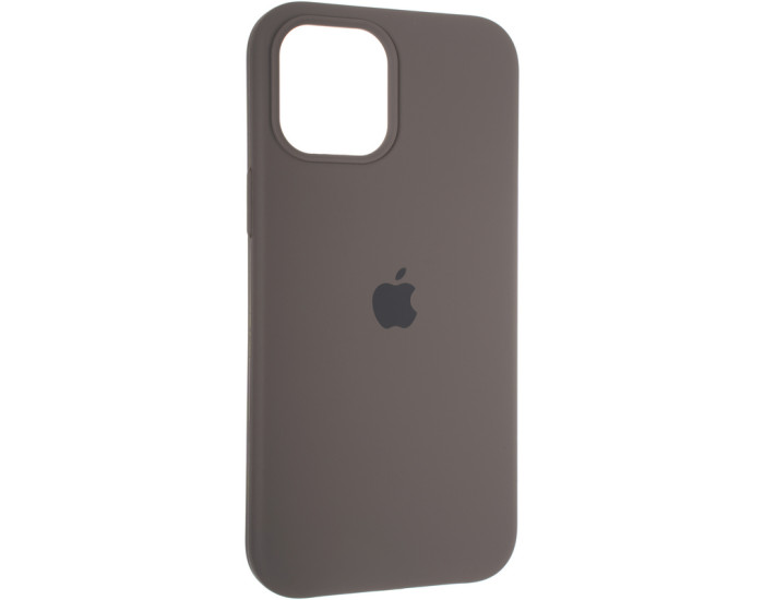 Чехол-силикон оригинал Full Soft Matte iPhone 12 Pro Max, Cocao