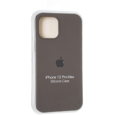 Чехол-силикон оригинал Full Soft Matte iPhone 12 Pro Max, Cocao
