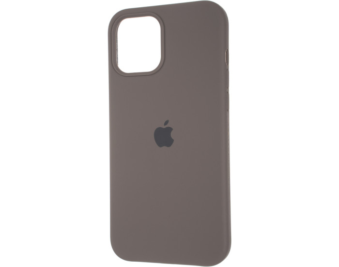 Чехол-силикон оригинал Full Soft Matte iPhone 12 Pro Max, Cocao