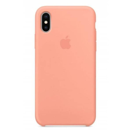 Чехол-силикон оригинал Soft Matte iPhone X / XS Flamingo