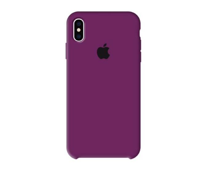 Чехол-силикон оригинал Soft Matte iPhone X/ XS, Purple