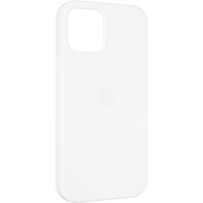 Чехол-силикон оригинал Full Soft Matte iPhone 12 / 12 Pro White