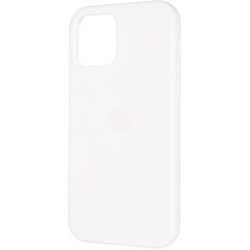 Чехол-силикон оригинал Full Soft Matte iPhone 12 /12 Pro, White