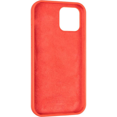 Чохол-силікон оригінал Full Soft Matte iPhone 12 / 12 Pro Red
