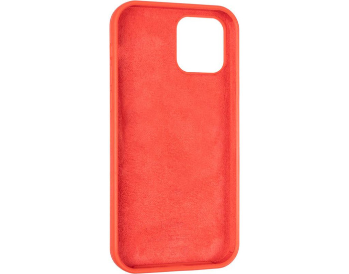 Чехол-силикон оригинал Full Soft Matte iPhone 12 /12 Pro, Red