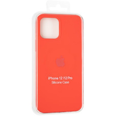 Чехол-силикон оригинал Full Soft Matte iPhone 12 /12 Pro, Red