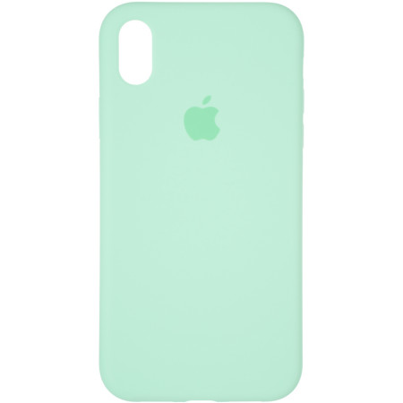 Чехол-силикон оригинал Full Soft Matte iPhone XR ( Зеленый / Spearmint )