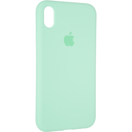 Чехол-силикон оригинал Full Soft Matte iPhone XR ( Зеленый / Spearmint )