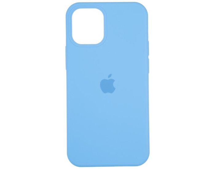 Чехол-силикон оригинал Full Cover Soft Matte iPhone 12 Mini, Marine blue