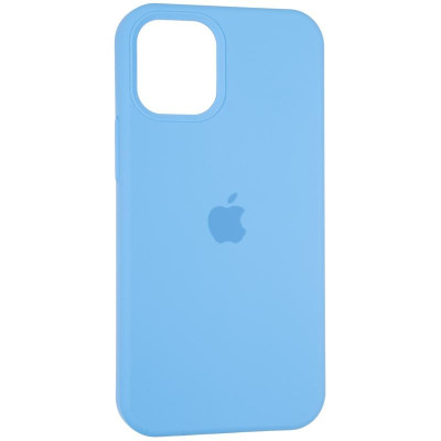 Чехол-силикон оригинал Full Soft Matte iPhone 12 Mini Marine Blue