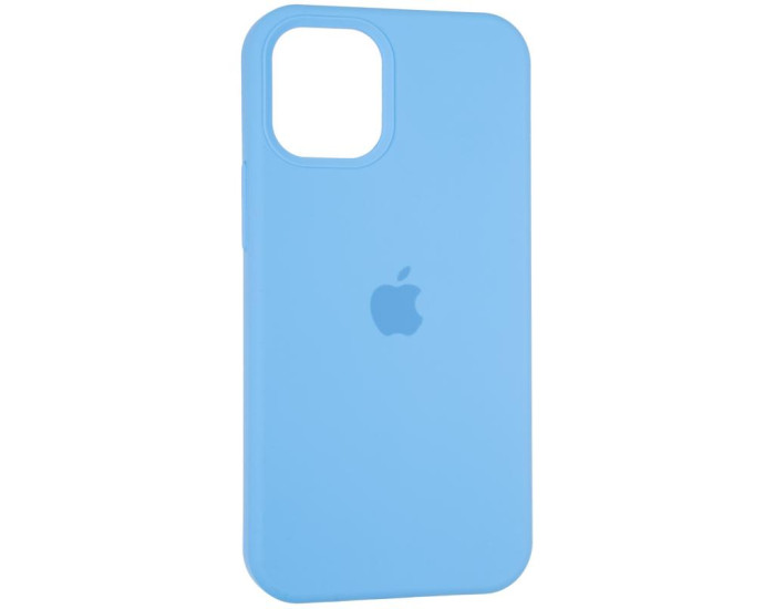 Чехол-силикон оригинал Full Cover Soft Matte iPhone 12 Mini, Marine blue