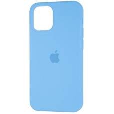 Чехол-силикон оригинал Full Cover Soft Matte iPhone 12 Mini, Marine blue