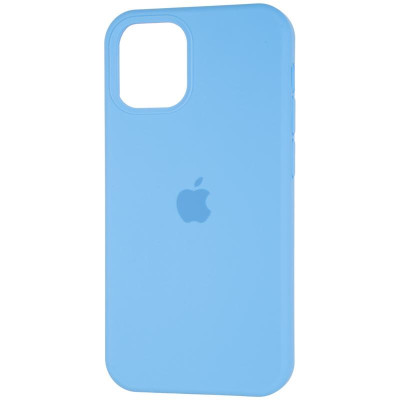 Чехол-силикон оригинал Full Soft Matte iPhone 12 Mini Marine Blue