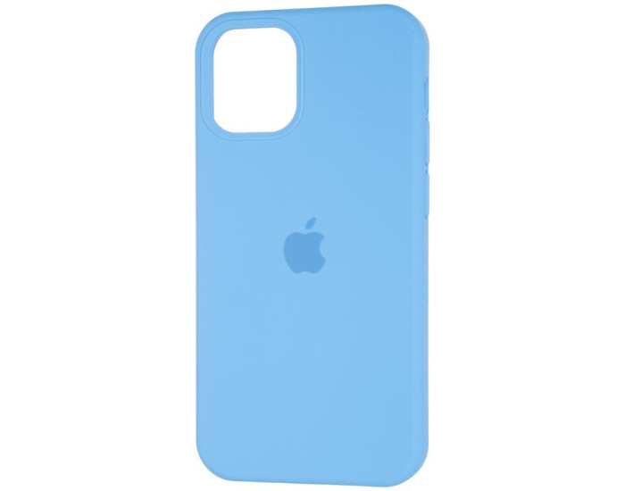 Чехол-силикон оригинал Full Cover Soft Matte iPhone 12 Mini, Marine blue