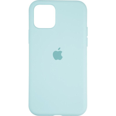 Чохол-силікон оригінал Full Cover Soft Matte iPhone 11 Pro Ice Sea Blue