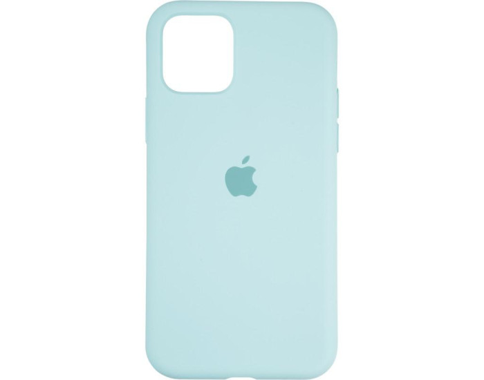 Чехол-силикон оригинал Full Cover Soft Matte iPhone 11 Pro, Ice sea blue